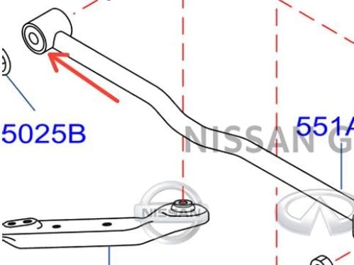 جلبة ذراع خلفي الطويل مكسيما 2015/2010-تجاري