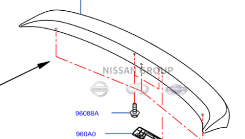 جناح شنطة خلفي صني كلاسيك 2015/2023-صناعة صينية