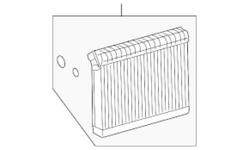 ثلاجة مكيف (781006T) لكزس LS460 صناعه تايلنديه