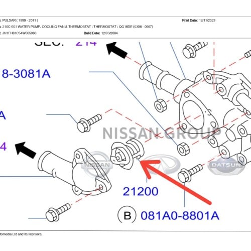بلف حرارة صني 2003/2009