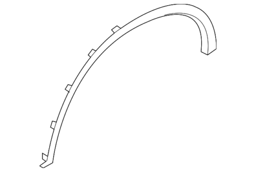 ديكور رفرف امامي FX35 2010/2009
