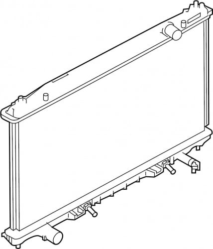 رديتر ماء  Q50  أنفنتي مكينة VQ37