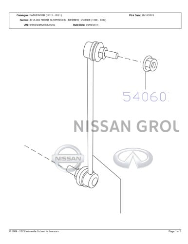 مسمار توازن باثفندر 2014/2013