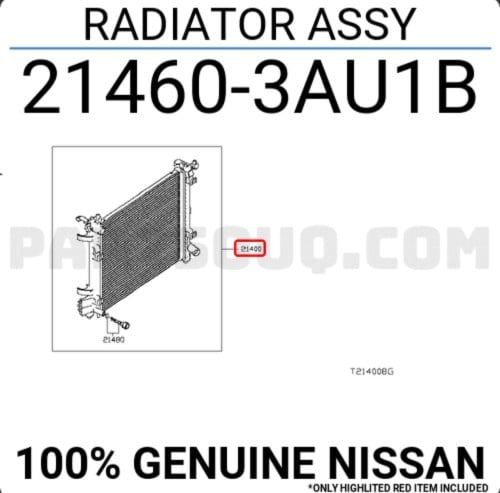 رديتر ماء صني هندي  صناعه تايلندية