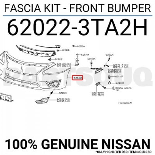 صدام امامي التيما 2013/2014 - فتحات حساس-أصلي وكالة