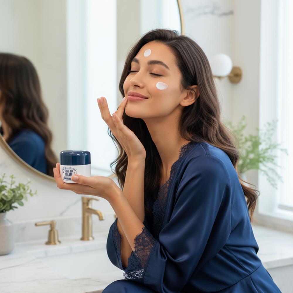 كريم تفتيح   ( إي أو ) بزيت صفار البيض , 52 جرام