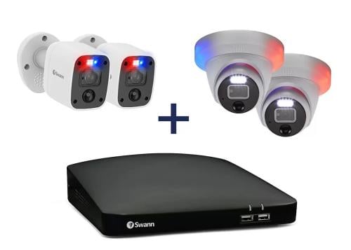 NVR 4CH 8MP DAHUA +CAMERA 6 MP INDOOR 1 +OUTDOOR 2...