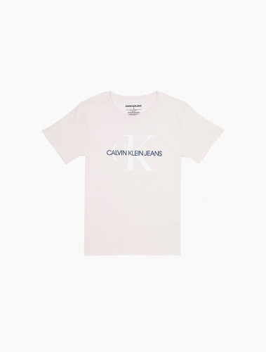 Pink Calvin Klein - CK BOYS MONOGRAM LOGO CREWNECK...