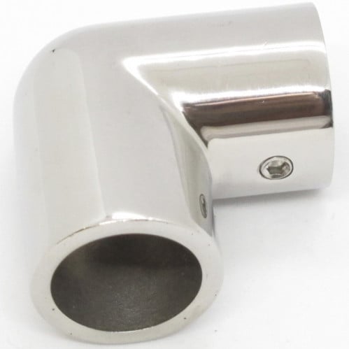 مفصل زاوية مخرجين زاوية 90 ستيل مقاس 7/8 بوصة