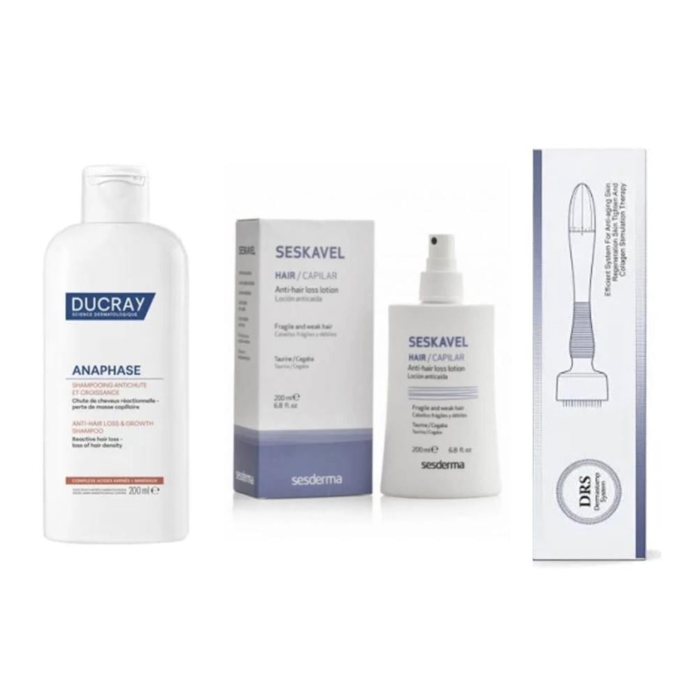 بكج علاج الشعر المتساقط وانبات فراغات الشعر