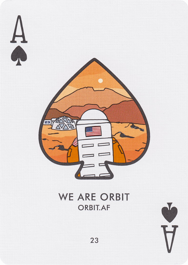 ORBIT Playing Cards - V8 | Cardist Store
