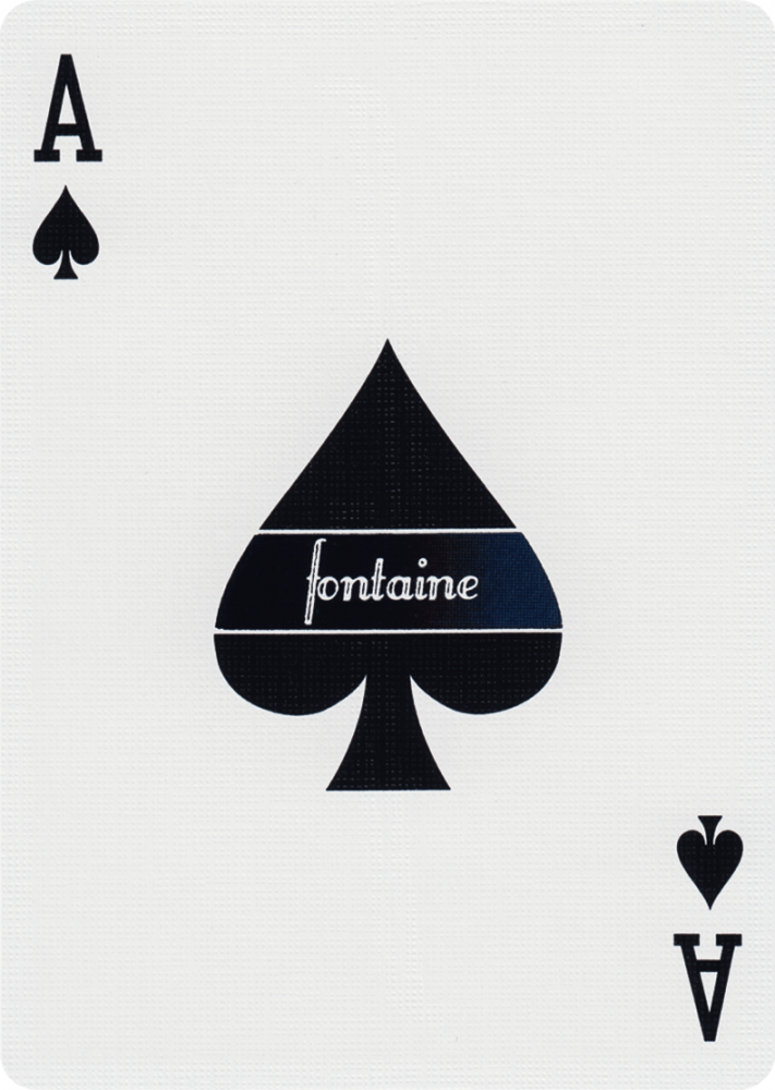 トランプ FONTAINE PLAYING CARDS

CARROTS ◇Fontaine Playing Cards◇フォンテーン◇ブラック◇2デック◇ ー内容