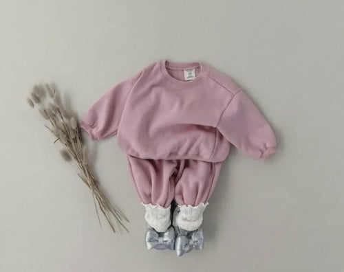 INDIE PINK - FLEECE SWEAT SET