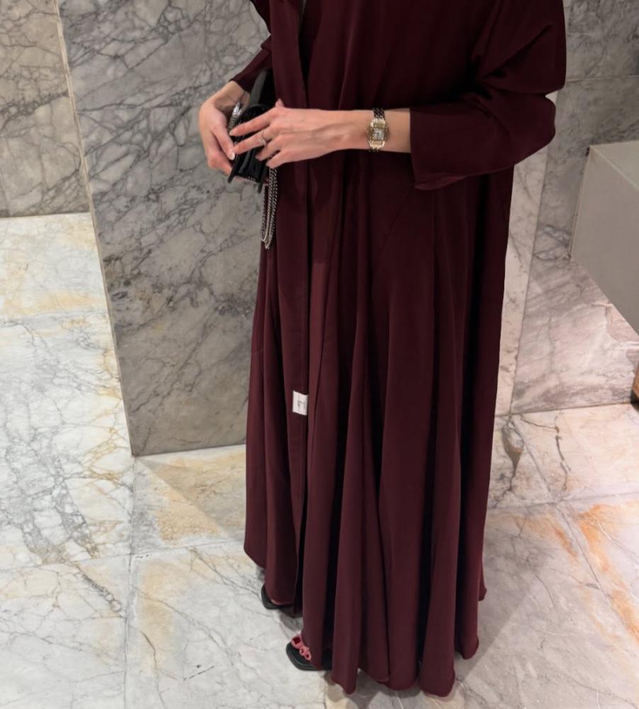 عباية تربل كلوش راقية-متجر رغد