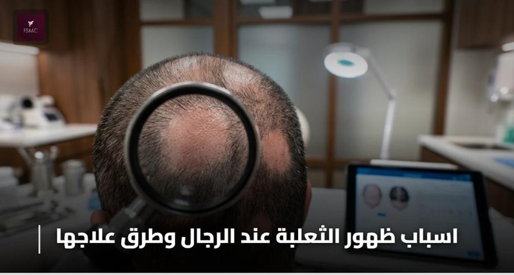 اسباب ظهور الثعلبة عند الرجال