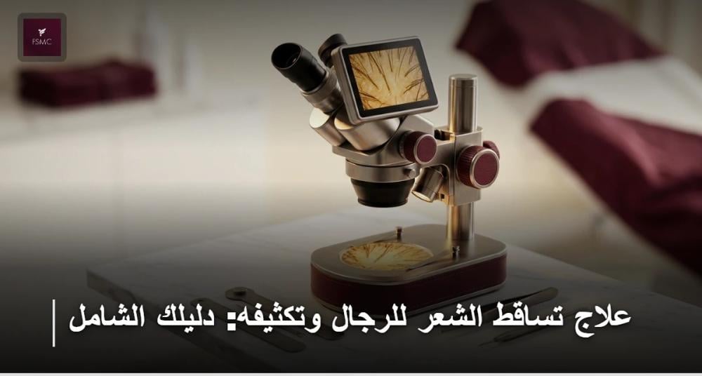 علاج تساقط الشعر للرجال وتكثيفه
