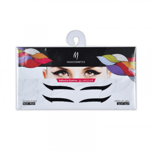 ماد كوزماتيكس - محدد عيون كحل لاصق أسود