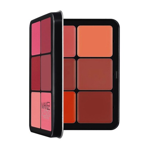 ميك اوفر 22 - مجموعة احمر خدود - 12 لون - BLUSH BC001