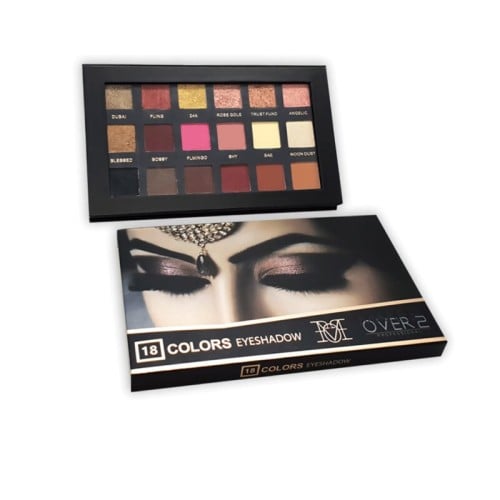 مجموعة ظلال العيون من ميك اوفر 22 - M2201