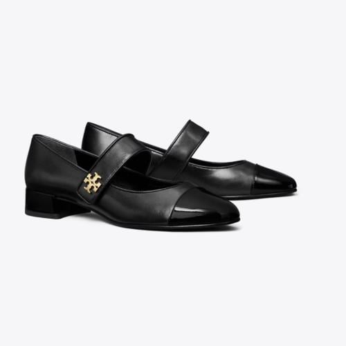 CAP-TOE MARY JANE HEELED BALLET من توري بورش - اسو...