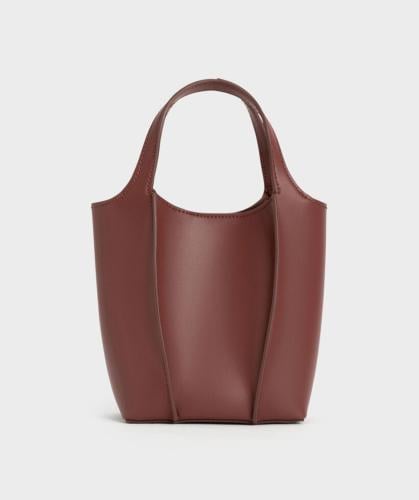 Arlys Tote Bag من تشارلز اند كيث - شكولاته