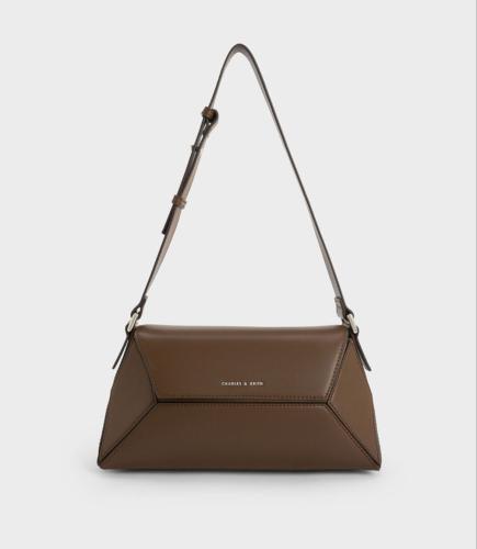 Nasrin Geometric Shoulder Bag من تشارلز اند كيث -...