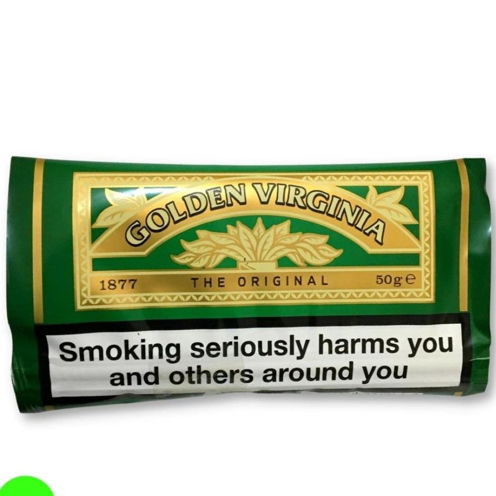 golden virginia rolling tobacco 50 gram Vintage Golden Virginia Tin Storage