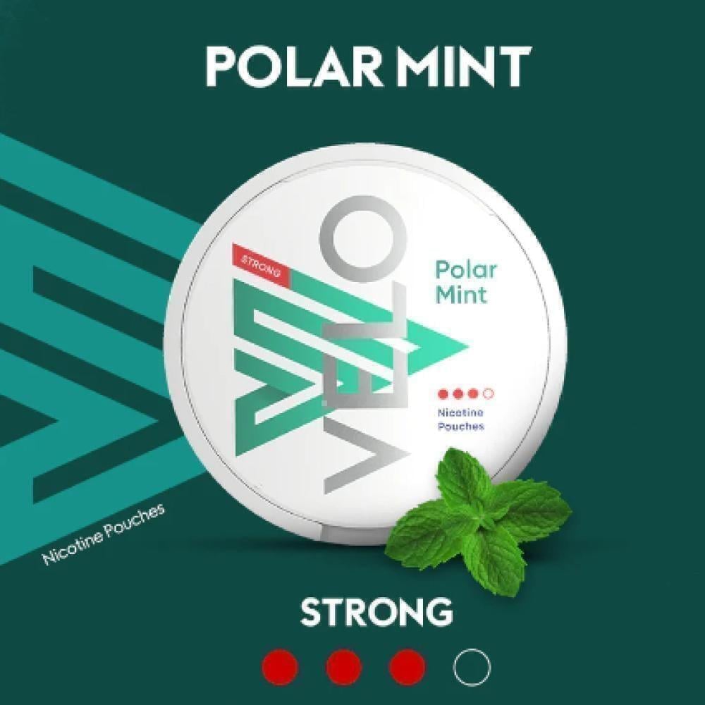 VELO - POLAR MINT STRONG ( 10 mg ) nicotine pouches