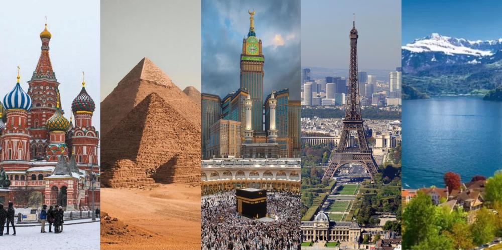 افضل 10 وجهات للسفر في العالم