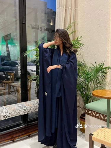Navy abaya