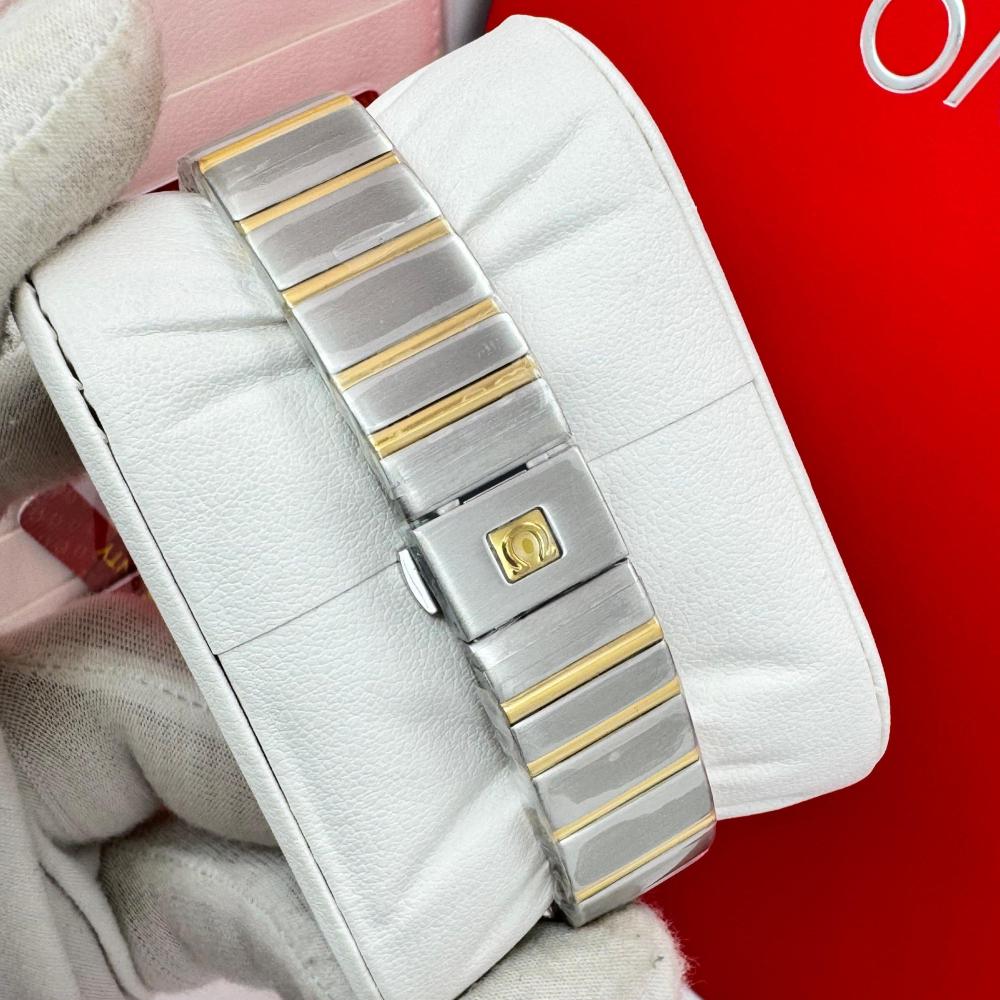 ساعة أوميغا كونستليشن سير فضي