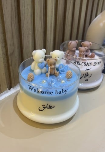شمعه استقبال مولود فازه وسط