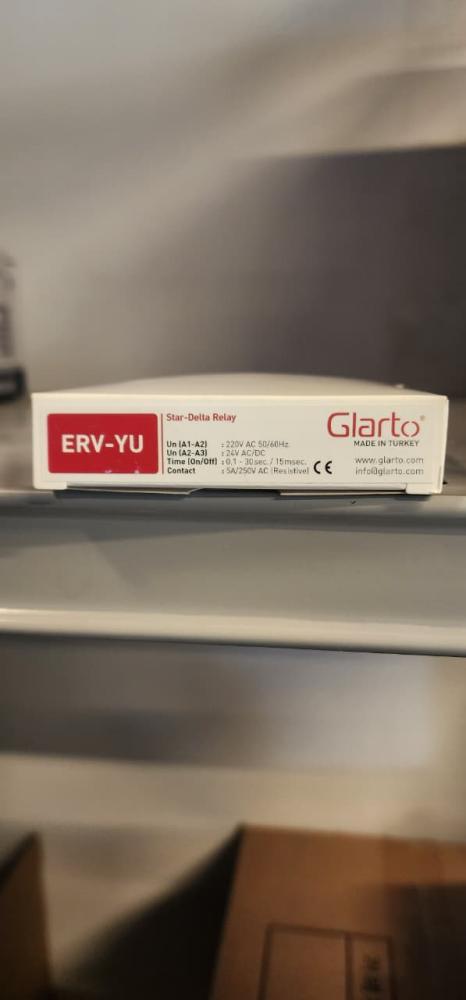 Star Delta Relay  from Glarto ERV-YU