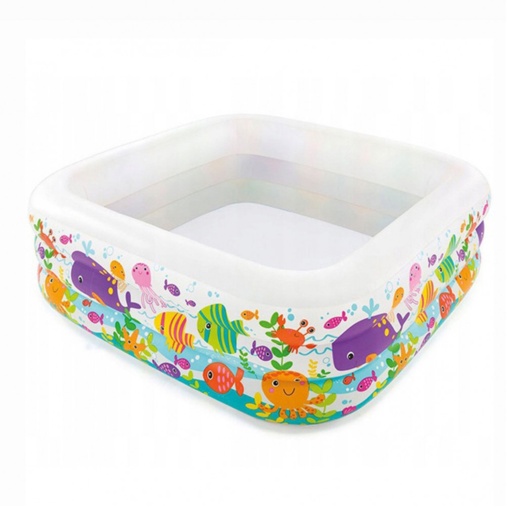 حوض سباحة 3 طبقات بتصميم الاسماك - انتكس