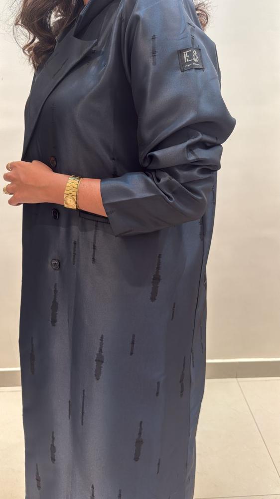 عباية تفته رمادي