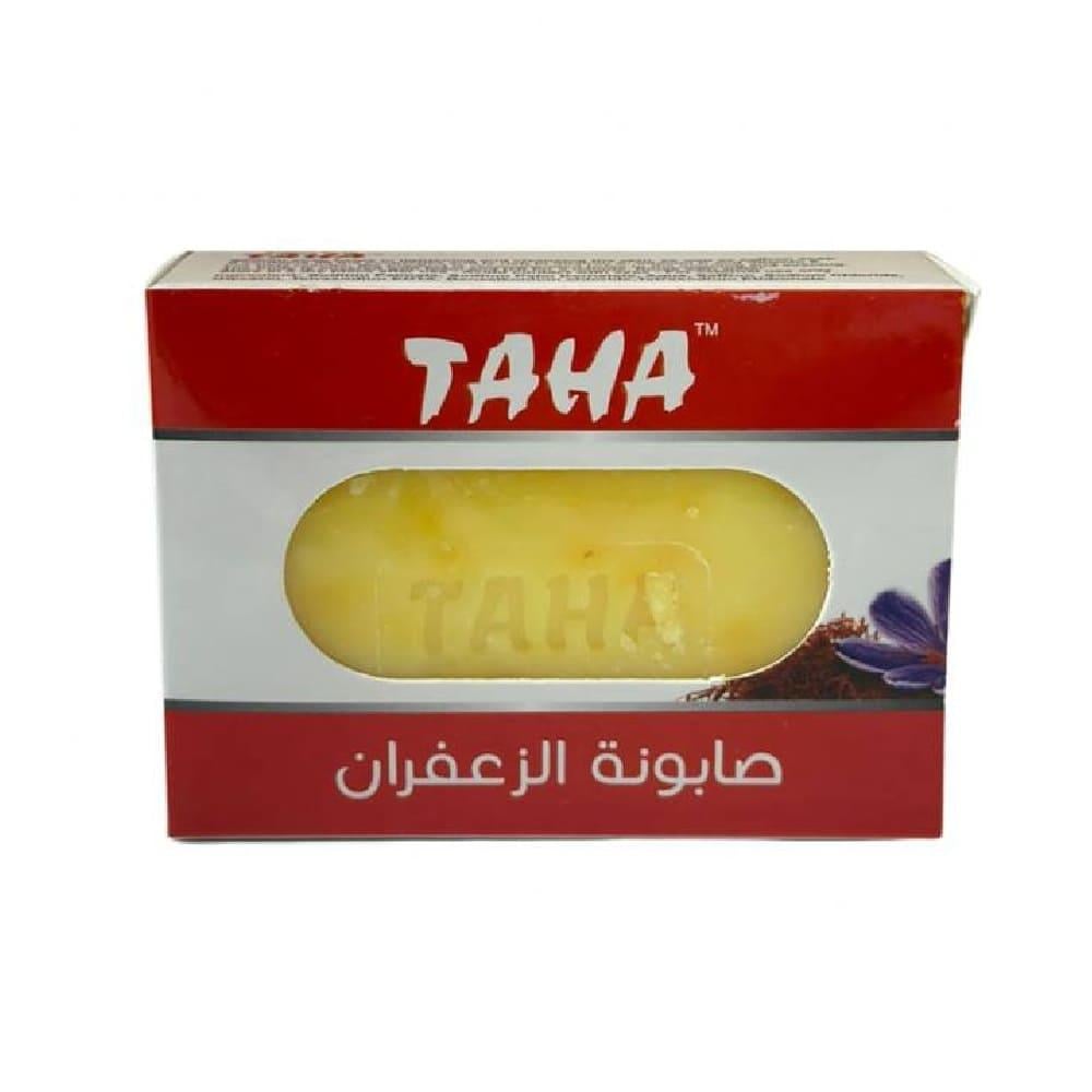صابونة الزعفران لتنظيف وتبييض البشرة من تاها- 125 جم