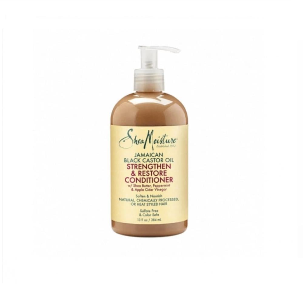 بلسم زيت الخروع الأسود الجامايكي لتقوية وتعزيز نمو الشعر من شيا مويستشر - 384 مل