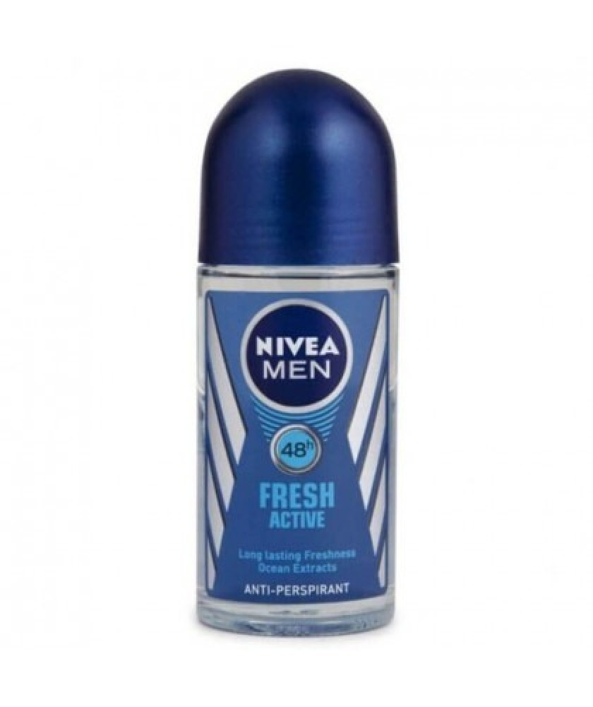 مزيل عرق رول اون فريش اكتيف للرجال من نيفيا 50 مل