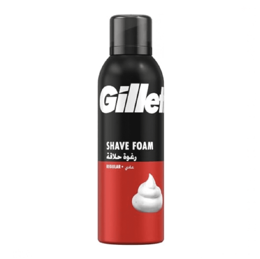 رغوة حلاقة عادية للرجال من جيليت 200 مل
