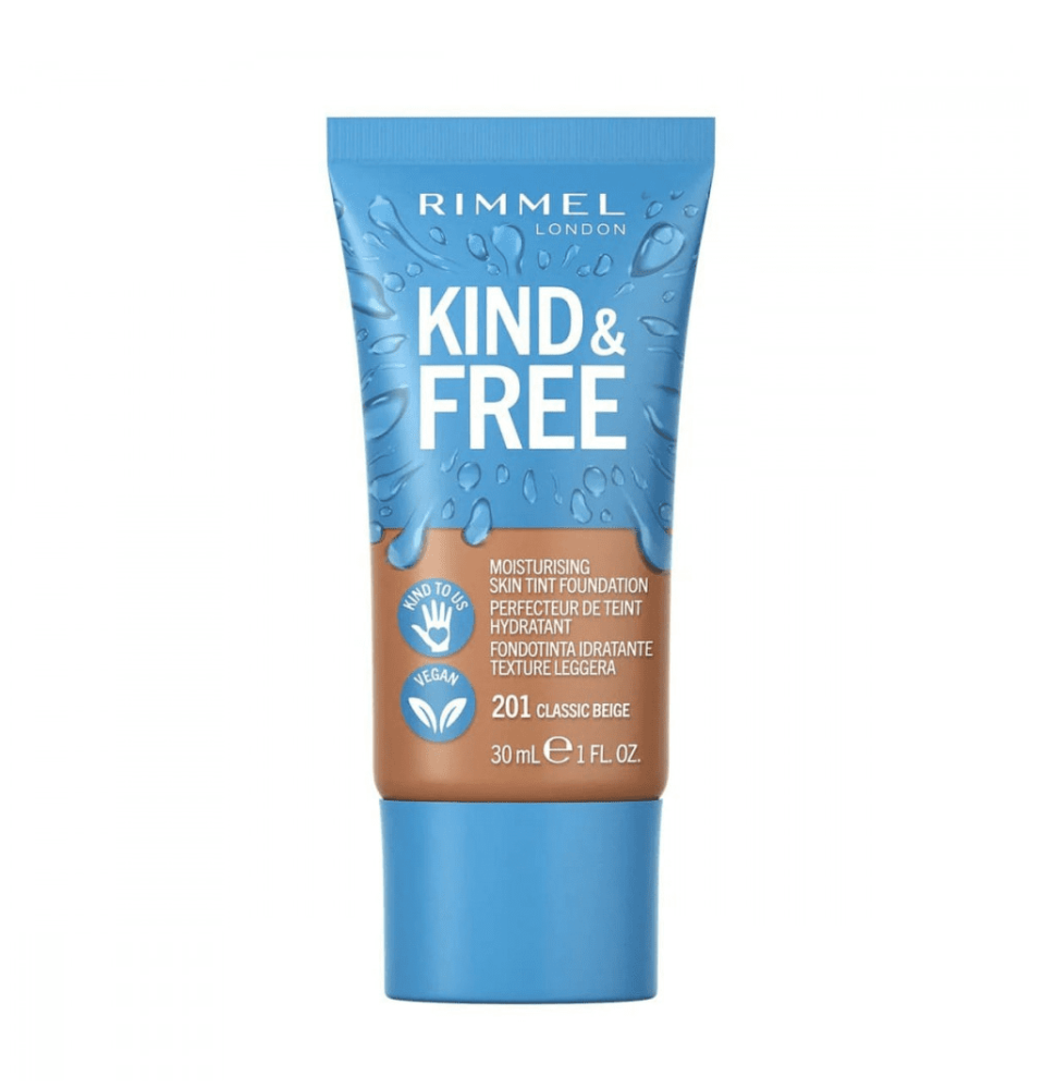 كريم اساس مرطب سكن تنت كايند اند فري من ريميل لندن 201 كلاسيك بيج