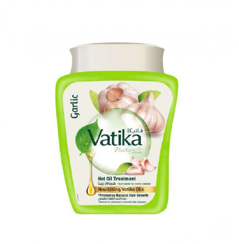 حمام زيت للعناية بالشعر بخلاصة الثوم من فاتيكا  1000 مل