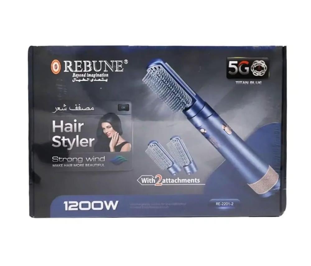 ريبون مصفف شعر أزرق 1200 واط موديل RE-2201-2