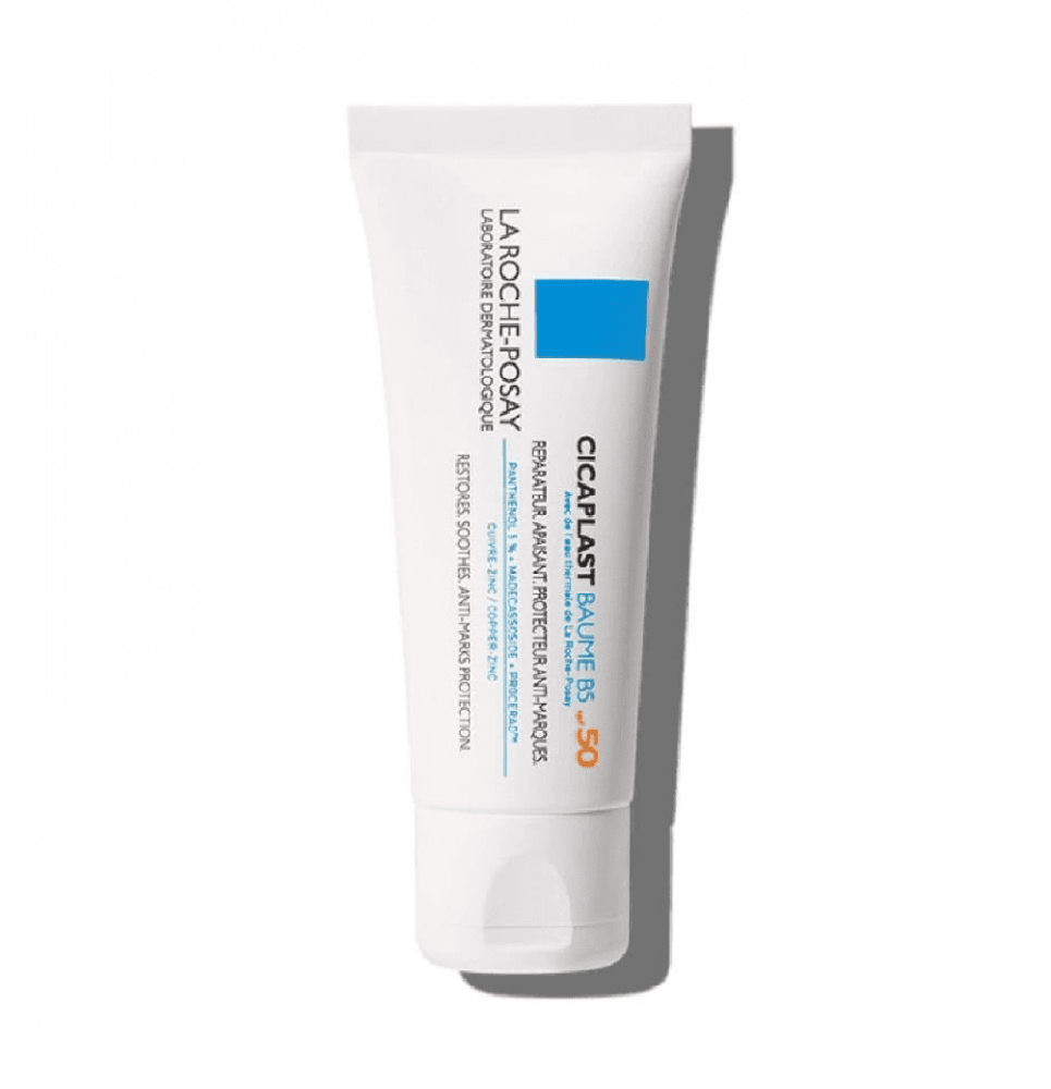 بلسم مرطب وملطف سيكابلاست بوم B5 مع حماية من الشمس SPF50 من لاروش بوزيه 40مل