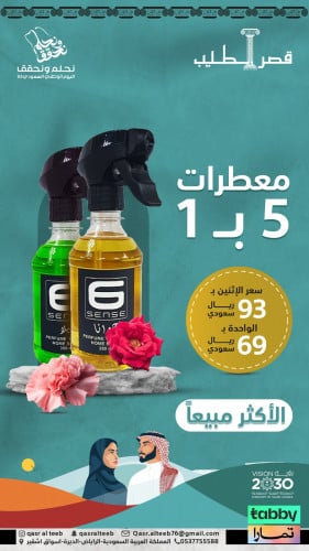 مجموعة سنسي جوانا + ميلاء معطرات 5 * 1