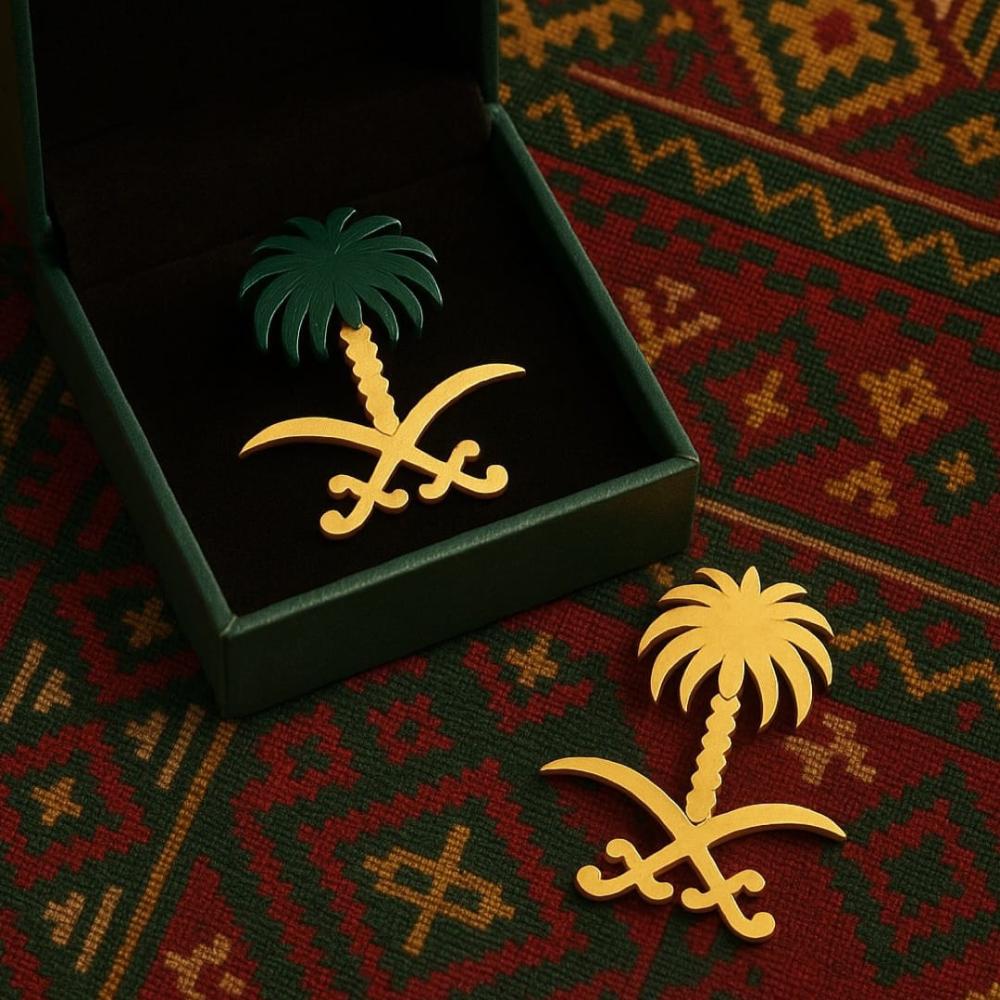 بروش المملكة بإصدار خاص من الذهب والملاكايت