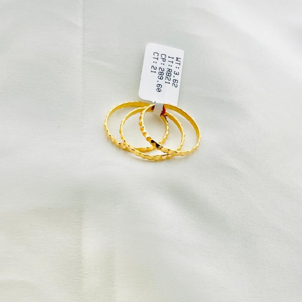 Branch (1) Marami ring, 21 karat Bahraini gold, weight 3.62 grams - مصاغات  الأربش للذهب بالسعودية قسم المتجر الإلكتروني