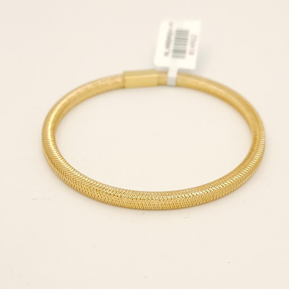 Marina Branch) 18k gold rubber bracelet, weight grams