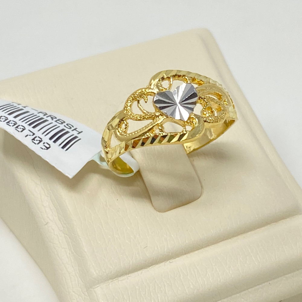 Branch (3) 18 carat international design ring, weight 14.69 grams - مصاغات  الأربش للذهب بالسعودية قسم المتجر الإلكتروني