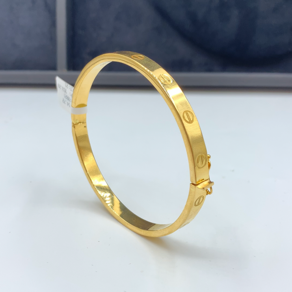 Gold Bangle with ring 21k : Buy Online at Best Price in KSA - Souq is now  Amazon.sa: Fashion