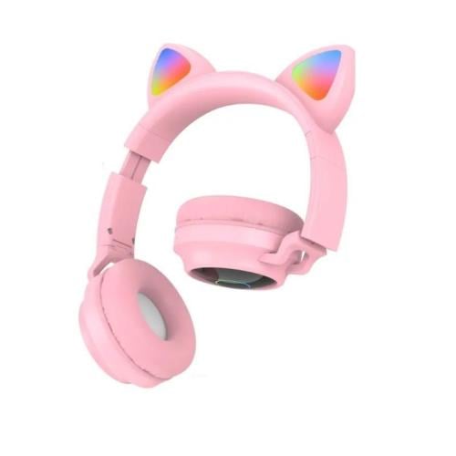 ماتريكس سماعات رأس لاسلكية - 200 mAh - وردي - M-55